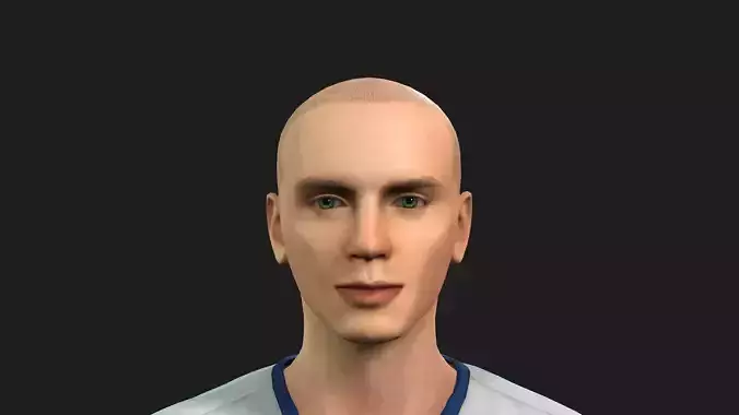 3D Male Character Fully Rigged and Game Ready