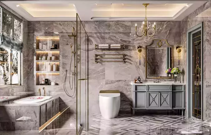 Luxurious Modern Bathroom