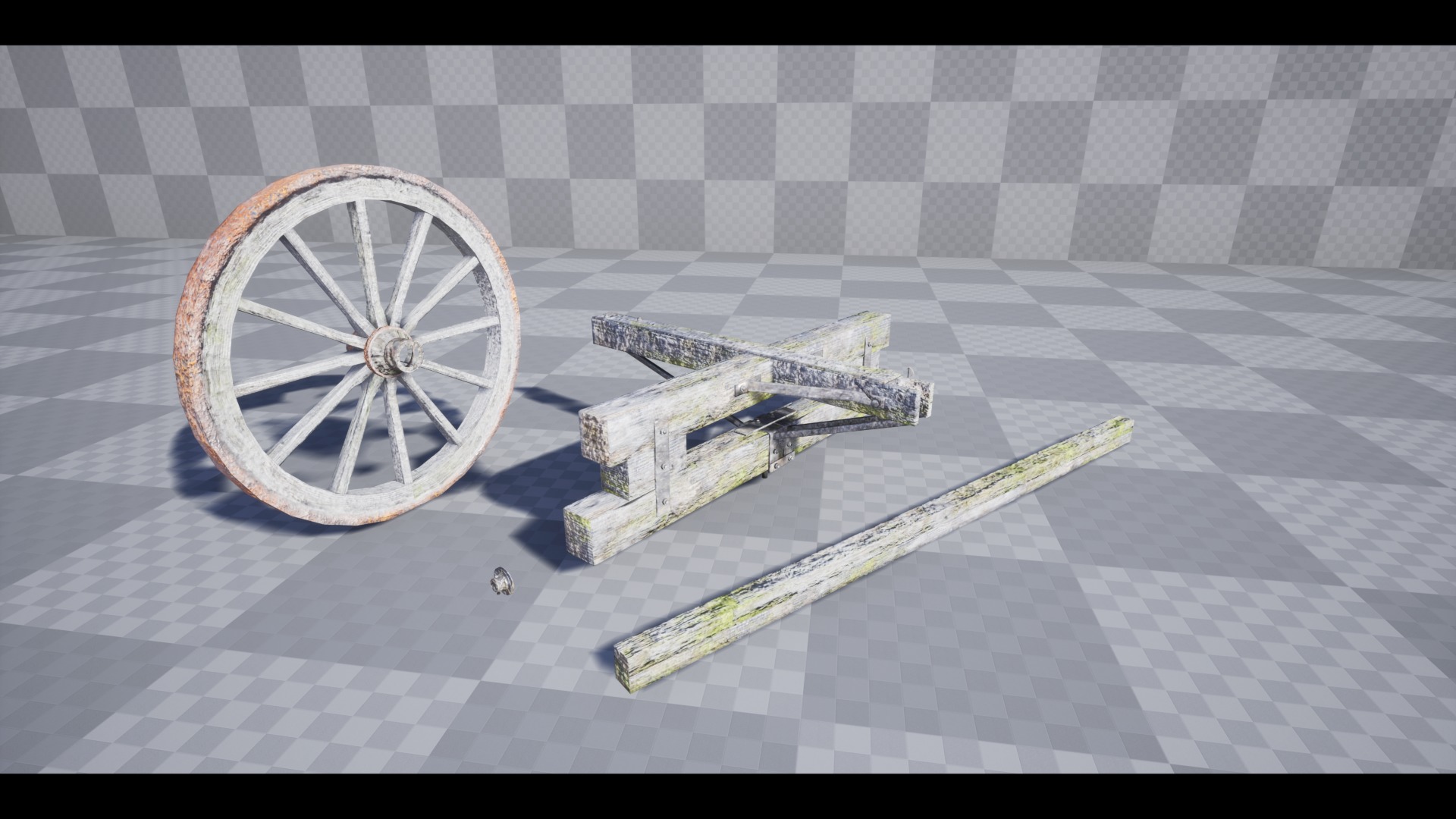 The Carts Pack 5 in 1 Low-poly 3D model_16