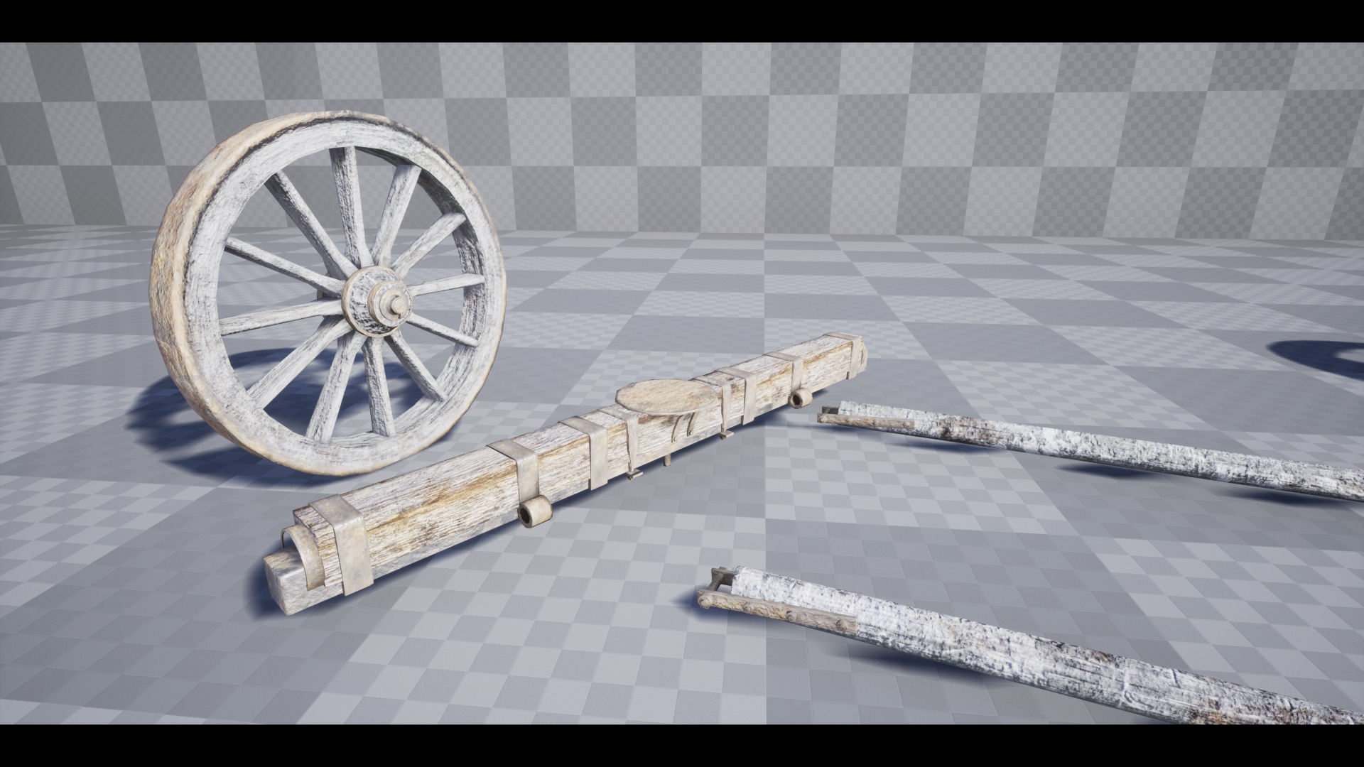 The Carts Pack 5 in 1 Low-poly 3D model_15