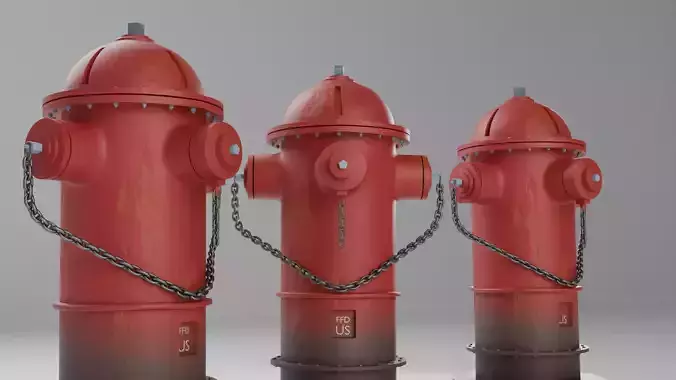 Fire Hydrant 3d model