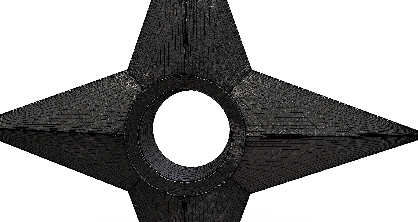 3D Printed Shuriken3D 3D model_6
