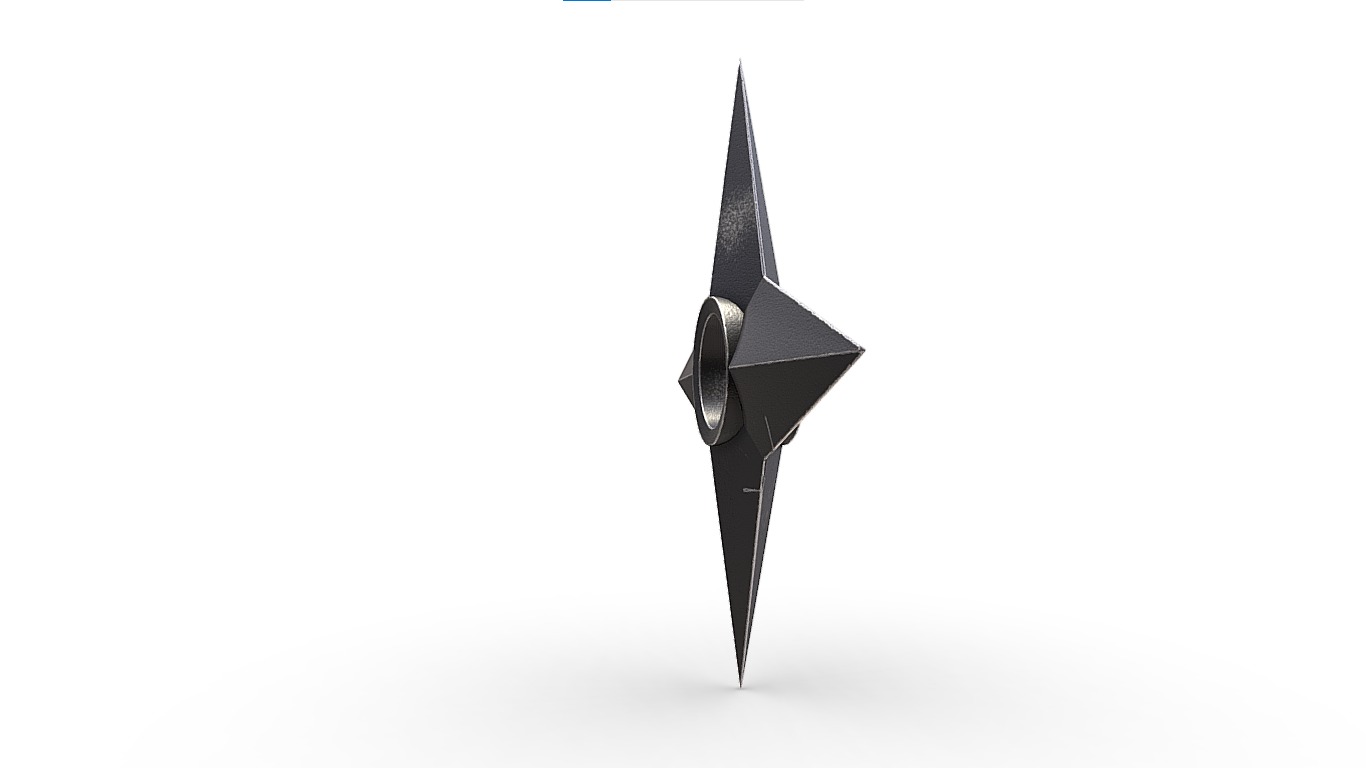 3D Printed Shuriken3D 3D model_4