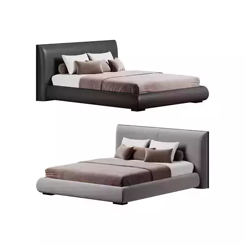 Bed Mid-Century Modern