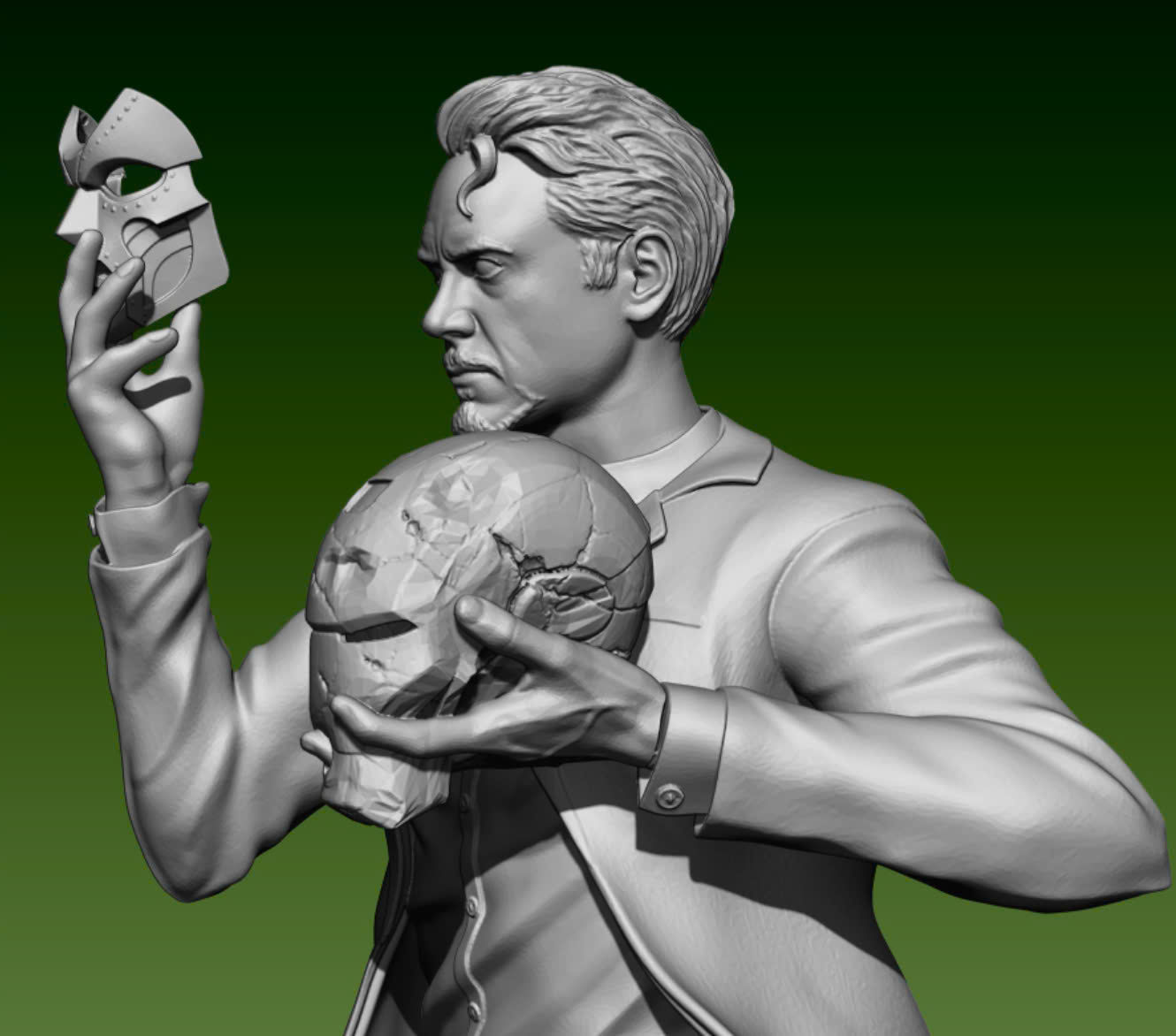 ROBERT DOWNEY JR PLAY VICTOR VON DOOM 3D print model_1