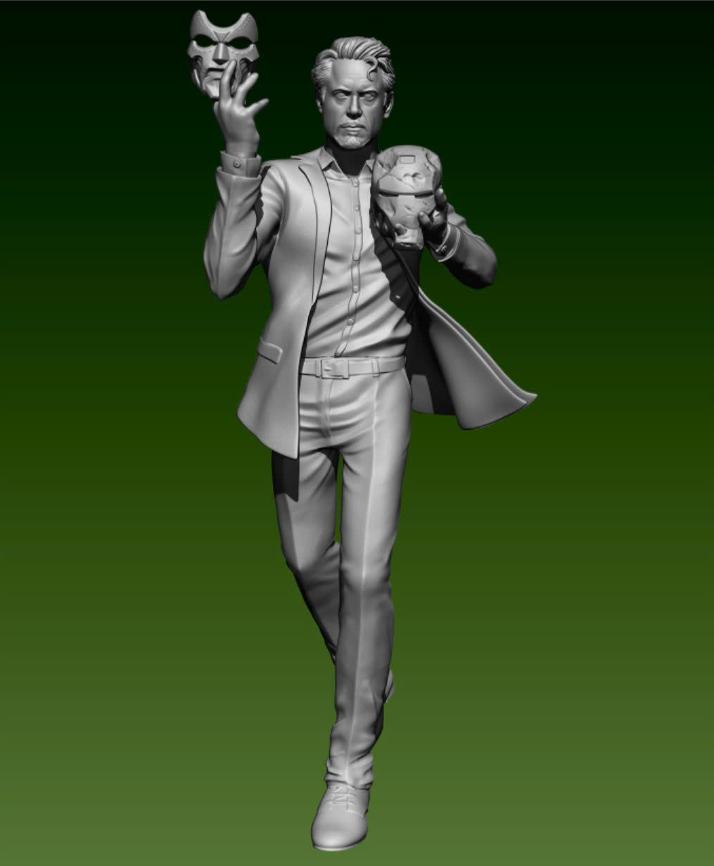 ROBERT DOWNEY JR PLAY VICTOR VON DOOM 3D print model_3