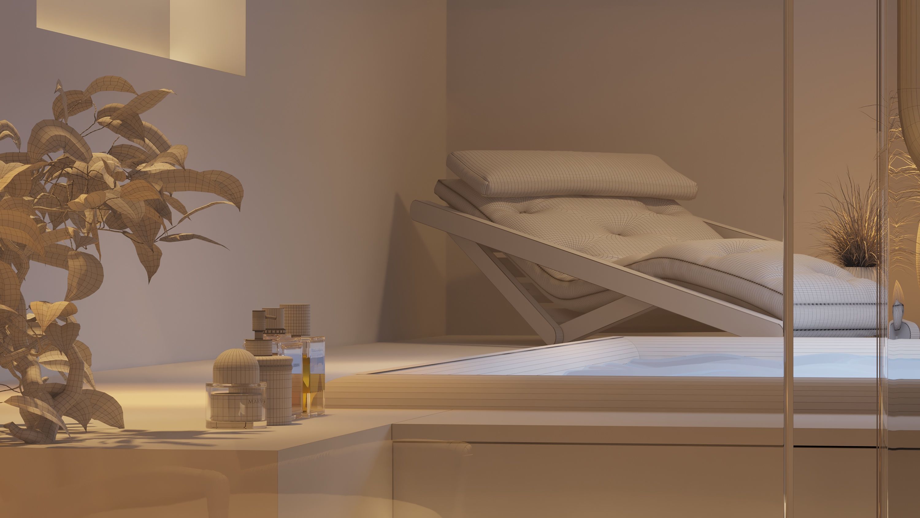 sauna therapy center 3d model 3D model_7