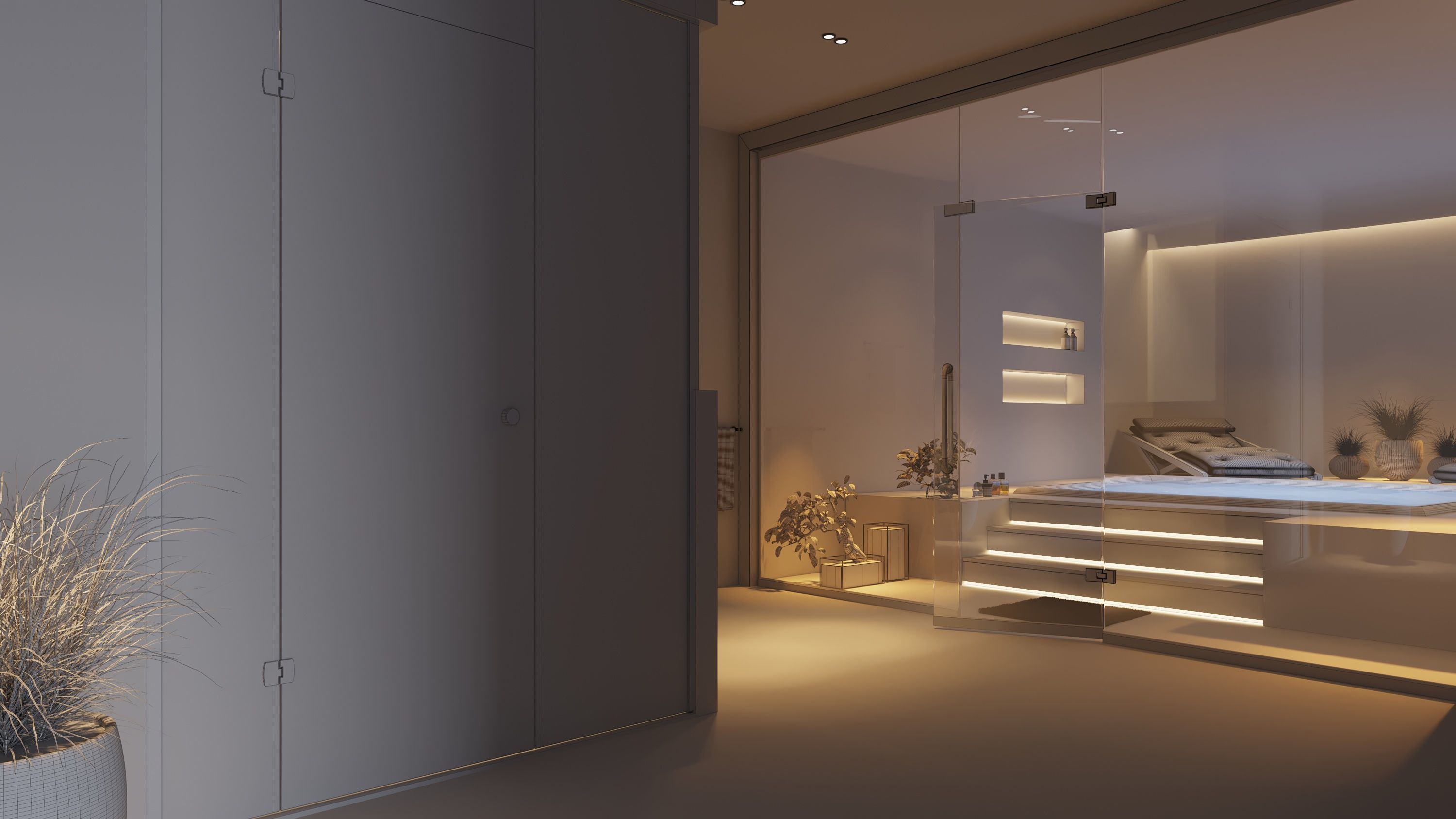 sauna therapy center 3d model 3D model_5