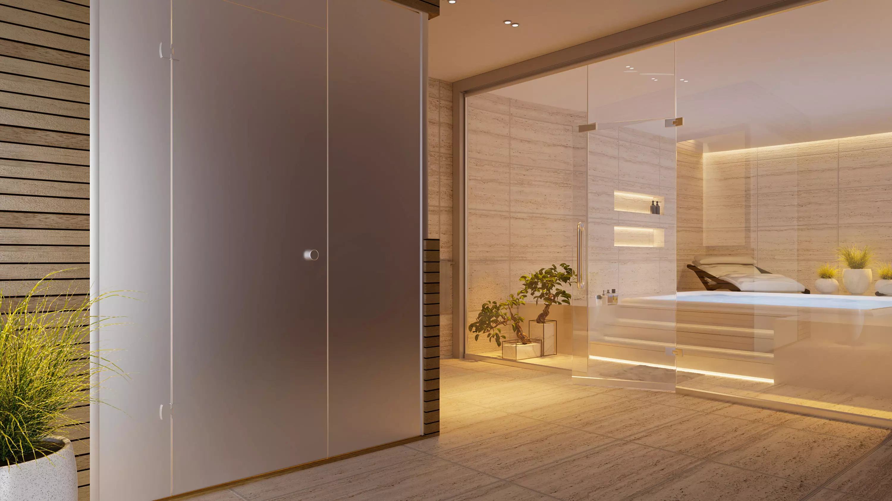 sauna therapy center 3d model 3D model_0