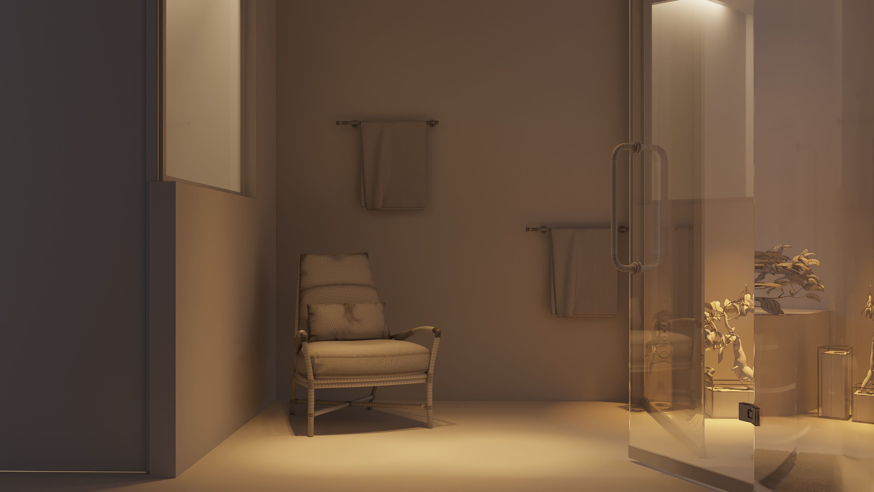 sauna therapy center 3d model 3D model_6