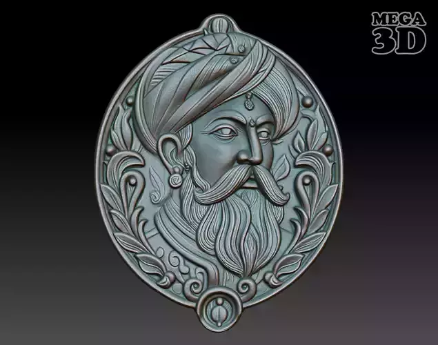 Indian Patriarch basrelief 01 240824