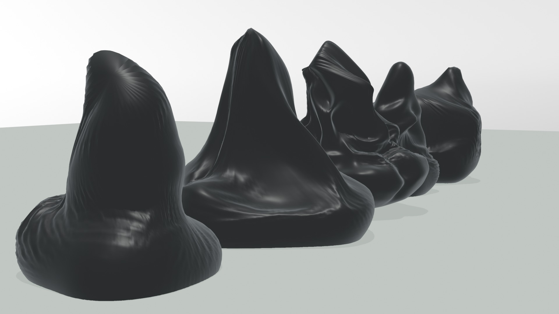 Garbage bags 3D model_4