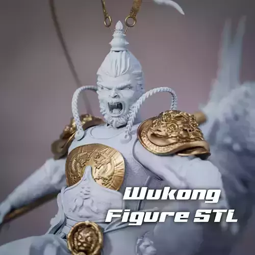 Monkey King Wukong STL 3d print
