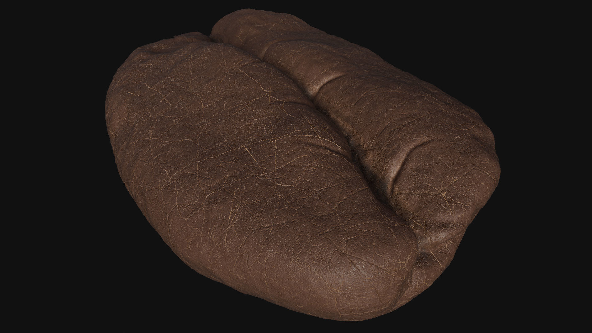 Roasted Coffee Bean 3D model_9