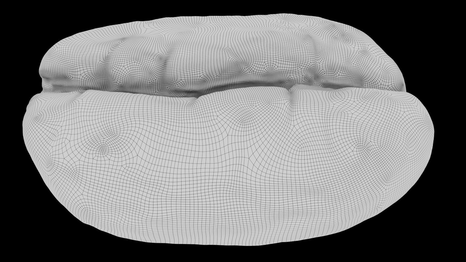 Roasted Coffee Bean 3D model_11