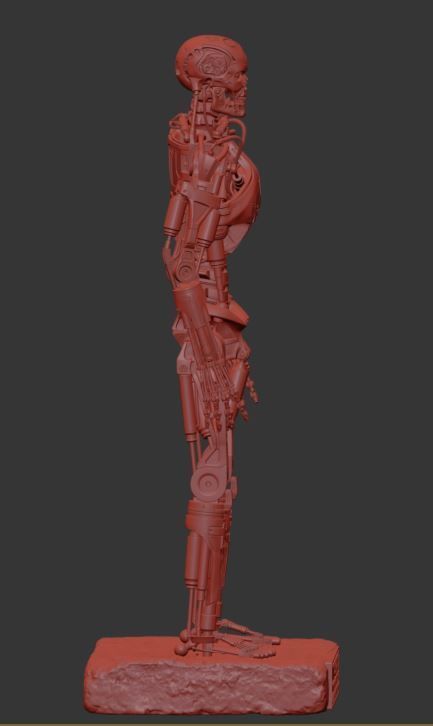 T-800 Terminator V2 High Detal 3D print model_9