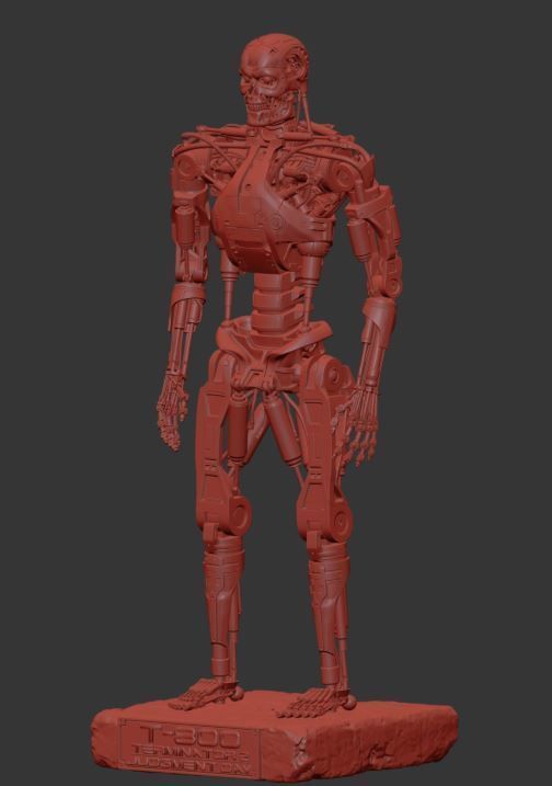 T-800 Terminator V2 High Detal 3D print model_14