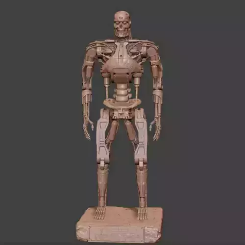 T-800 Terminator V2 High Detal 3D print model