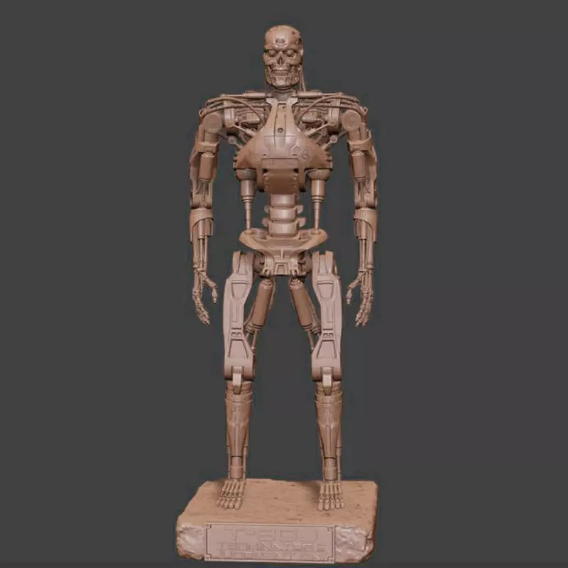 T-800 Terminator V2 High Detal 3D print model_0