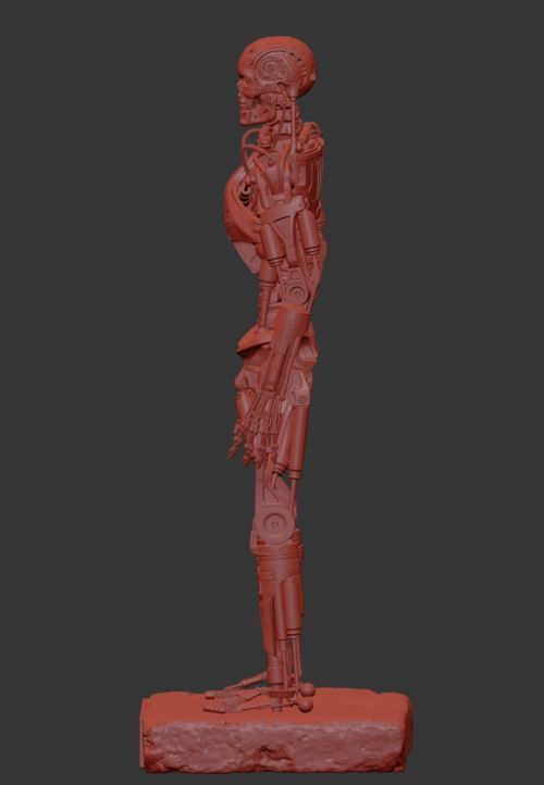 T-800 Terminator V2 High Detal 3D print model_13
