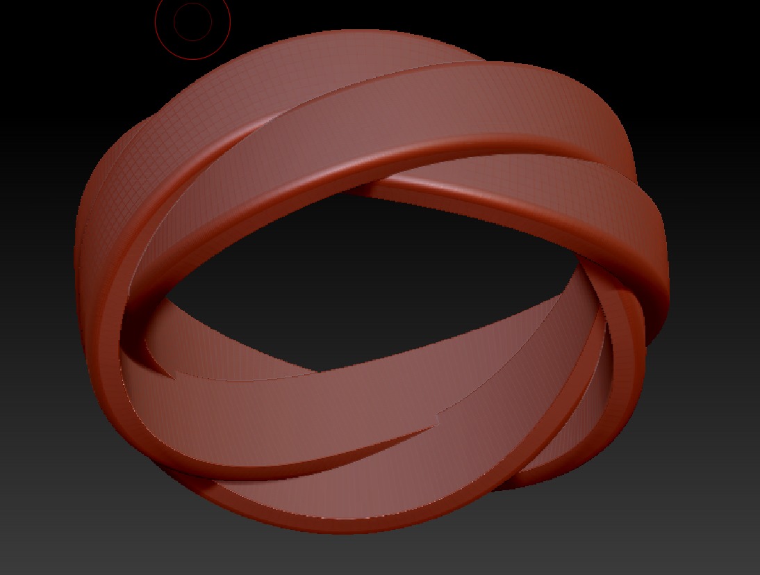 David Yurman Helios Band Ring 3D print model_7