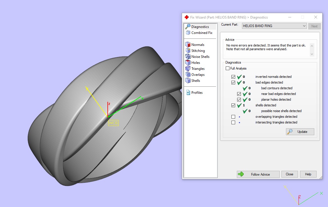 David Yurman Helios Band Ring 3D print model_8