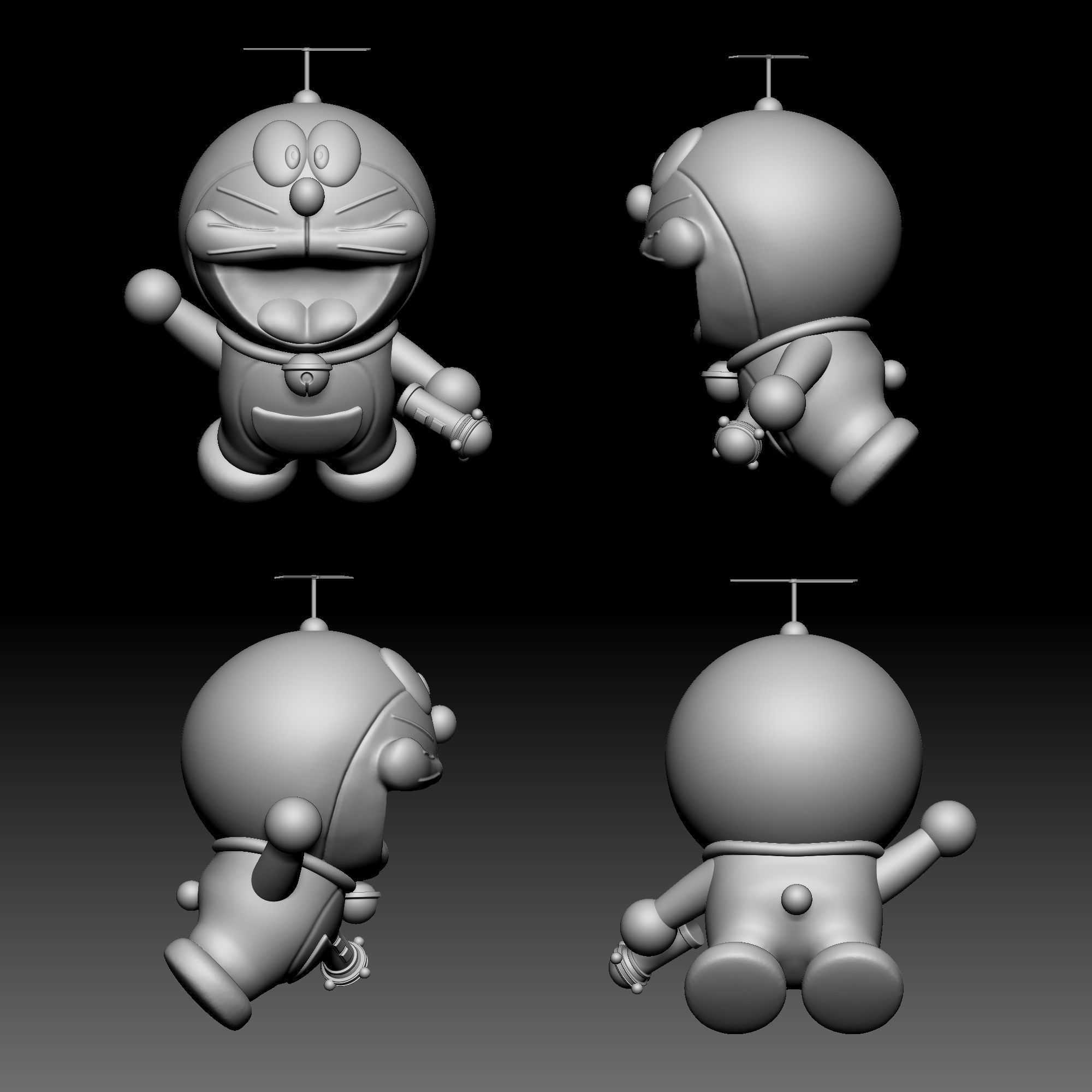 Doraemon - 010 3D print model_1