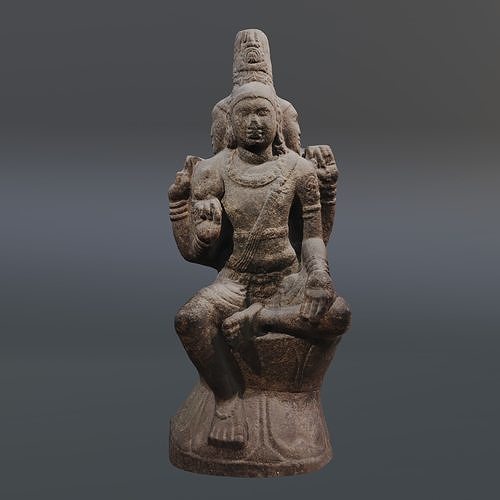 Lord brahma 3D model
