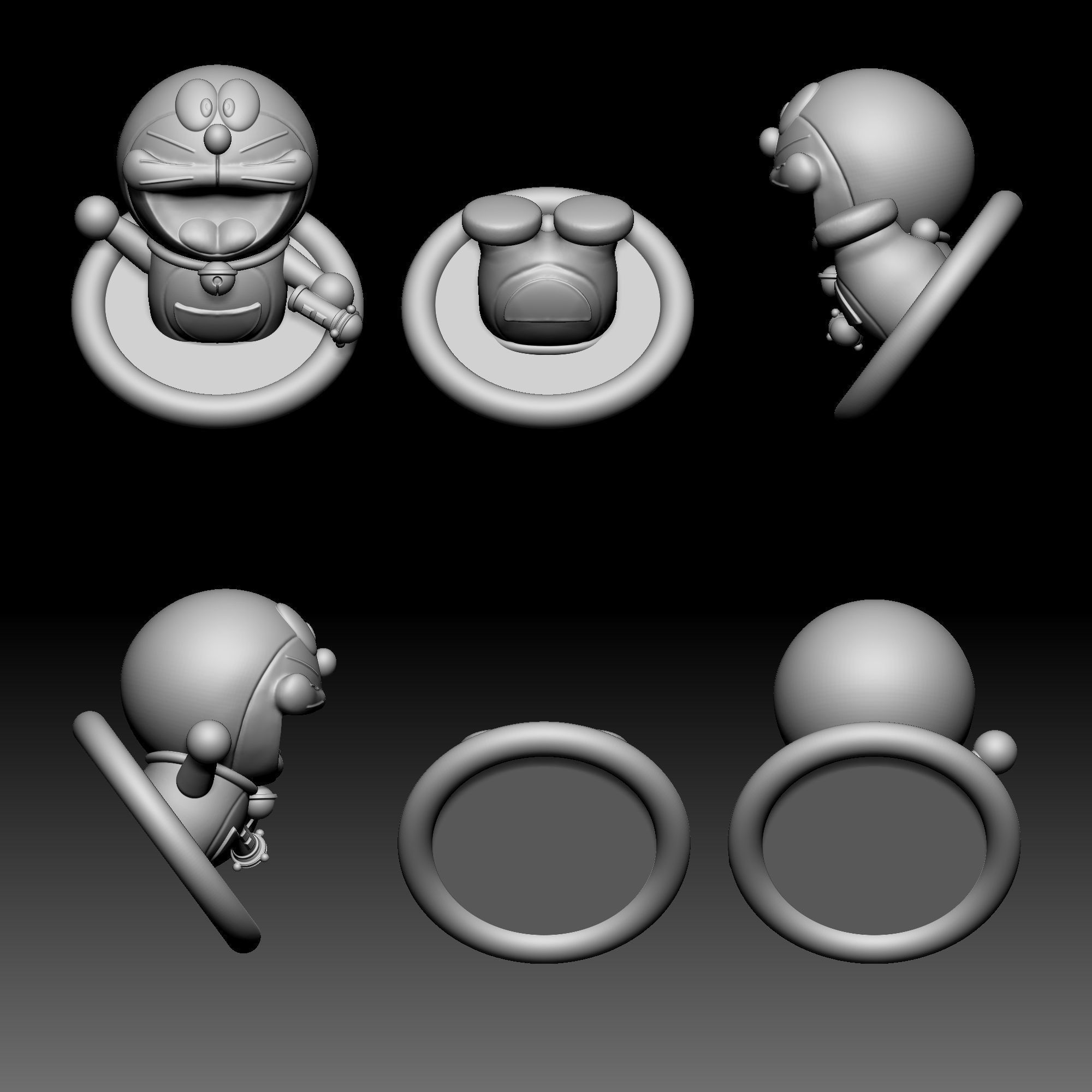 Doraemon - 020 3D print model_1