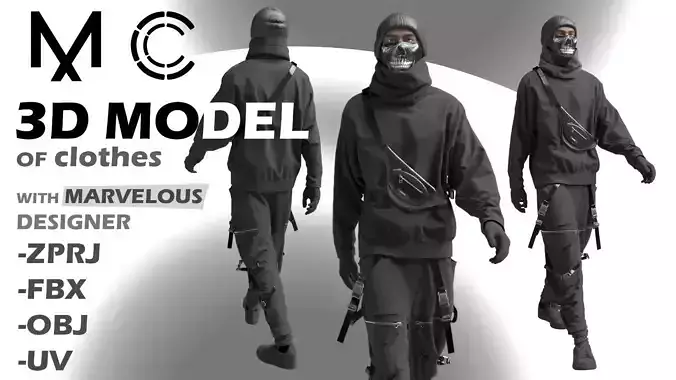 3d model clothes