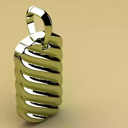 David Yurman Sculpted Cable Tag