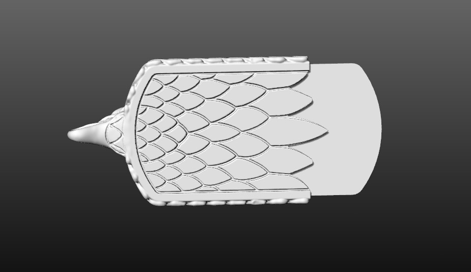 David Yurman Eagle pendant 3D print model_9