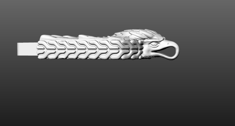 David Yurman Eagle pendant 3D print model_7