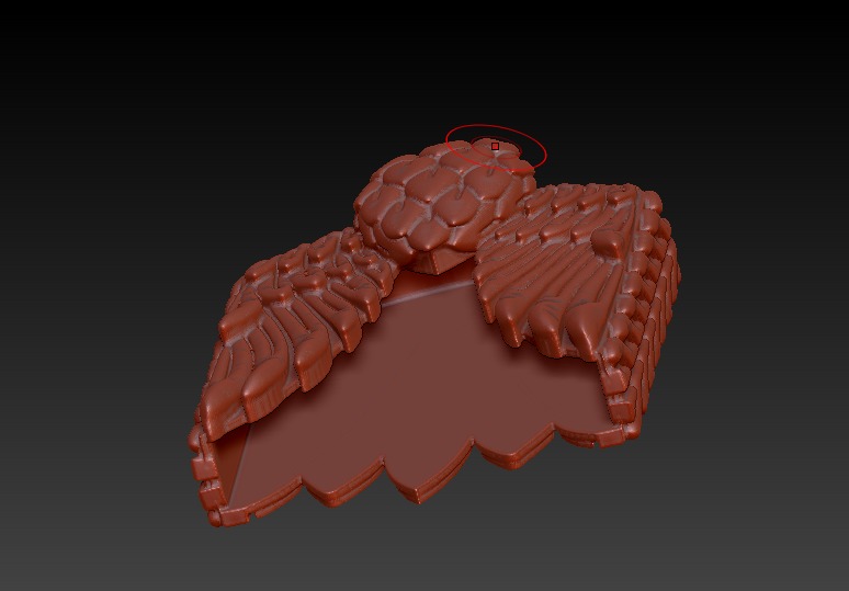 David Yurman Eagle pendant 3D print model_13