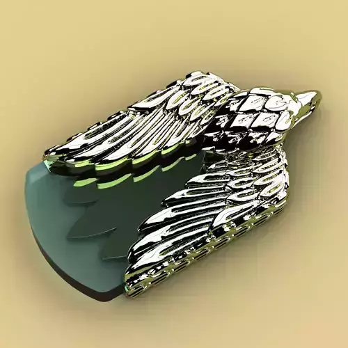 David Yurman Eagle pendant 3D print model