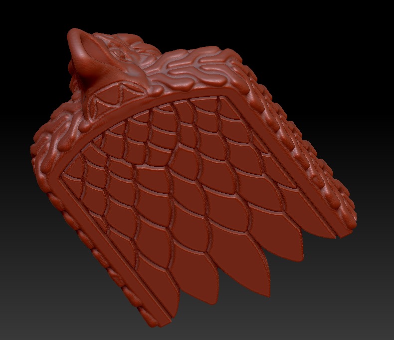 David Yurman Eagle pendant 3D print model_10