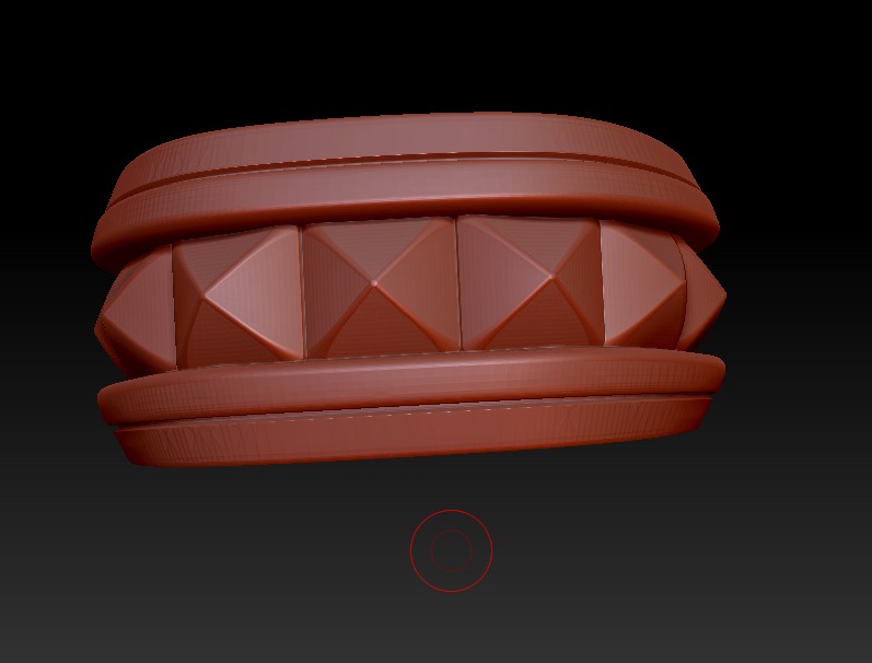 David Yurman Pyramid Signet Ring 3D print model_8