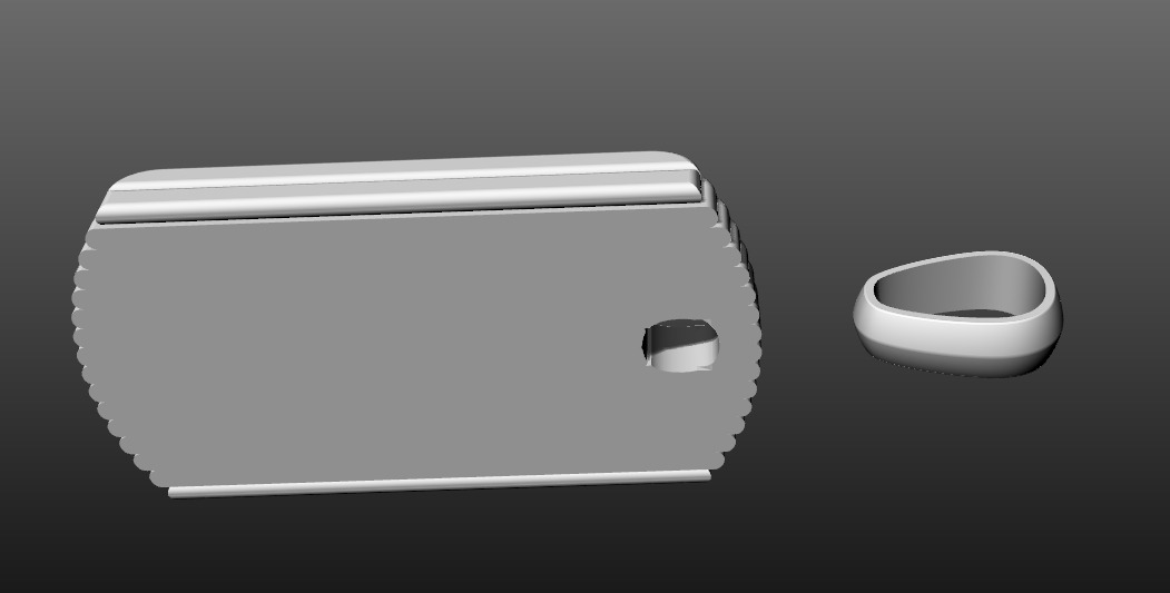 David Yurman Royal Cord Tag 3D print model_8