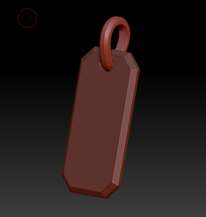 David Yurman Roman Elongated Pendant 3D print model_15