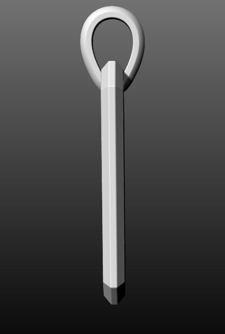 David Yurman Roman Elongated Pendant 3D print model_10