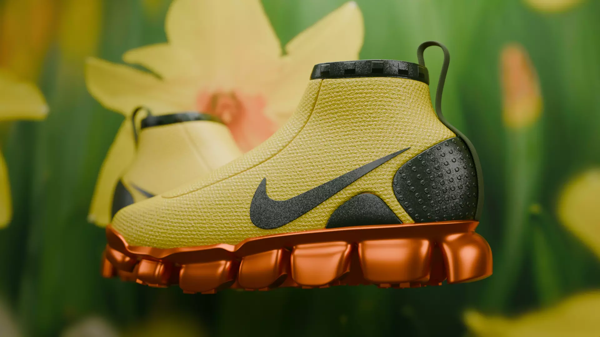 Nike vapor mars - Summer theme 3D model