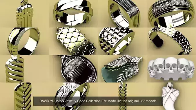 DAVID YURMAN Jewelry Good Collection 27x Made like the original 