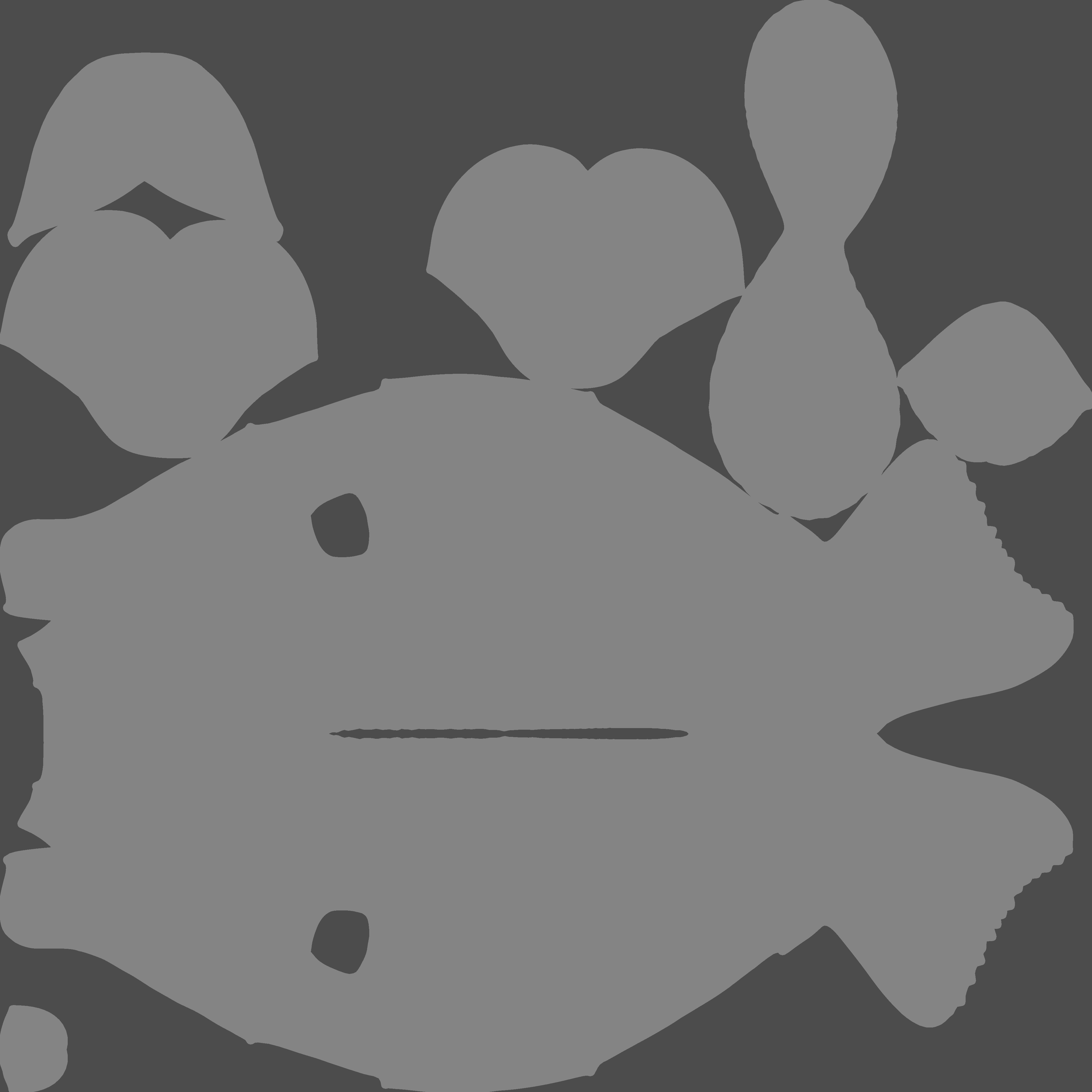 FISH MODEL Low-poly 3D model_6