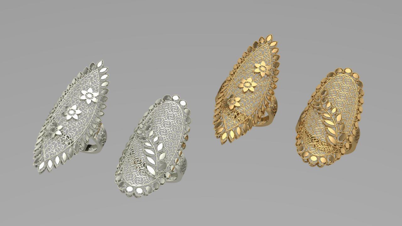 Mega fusion rings 2nd edition 3D print model_1