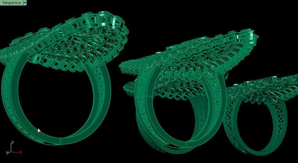 Mega fusion rings 2nd edition 3D print model_5