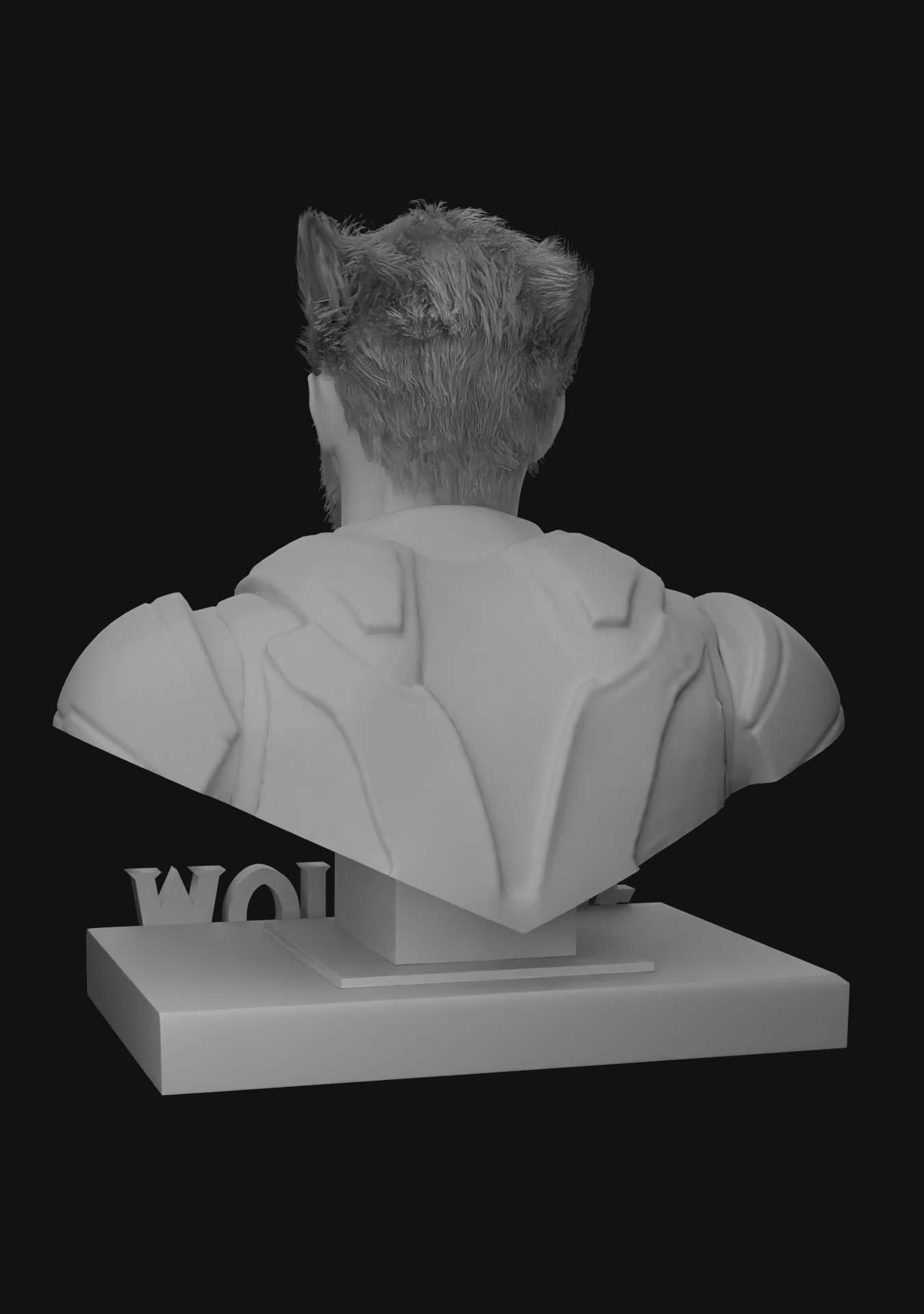 Wolverine - 3d Printable bust - Deadpool 3 - Hugh Jackman 3D print model_11