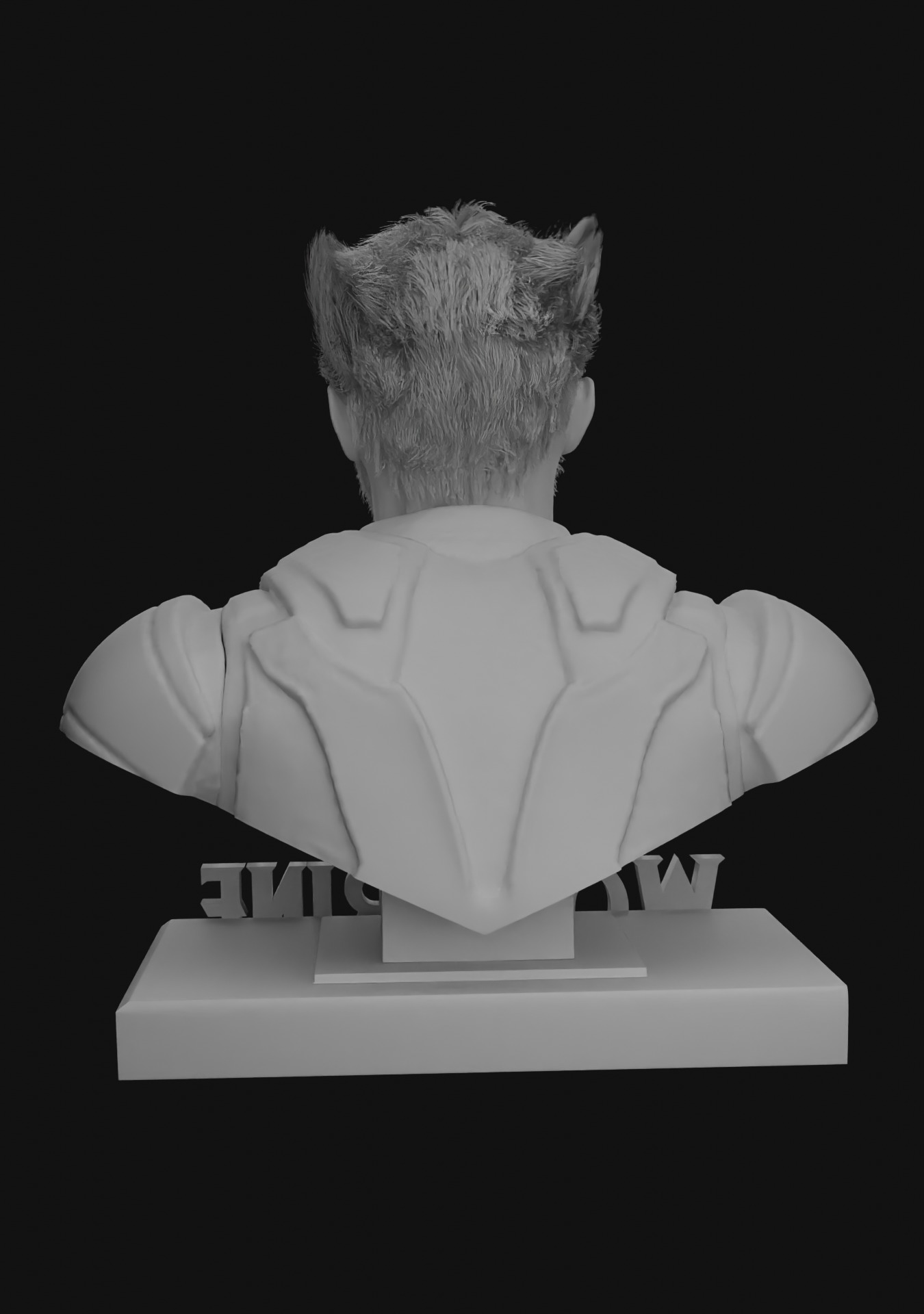 Wolverine - 3d Printable bust - Deadpool 3 - Hugh Jackman 3D print model_10