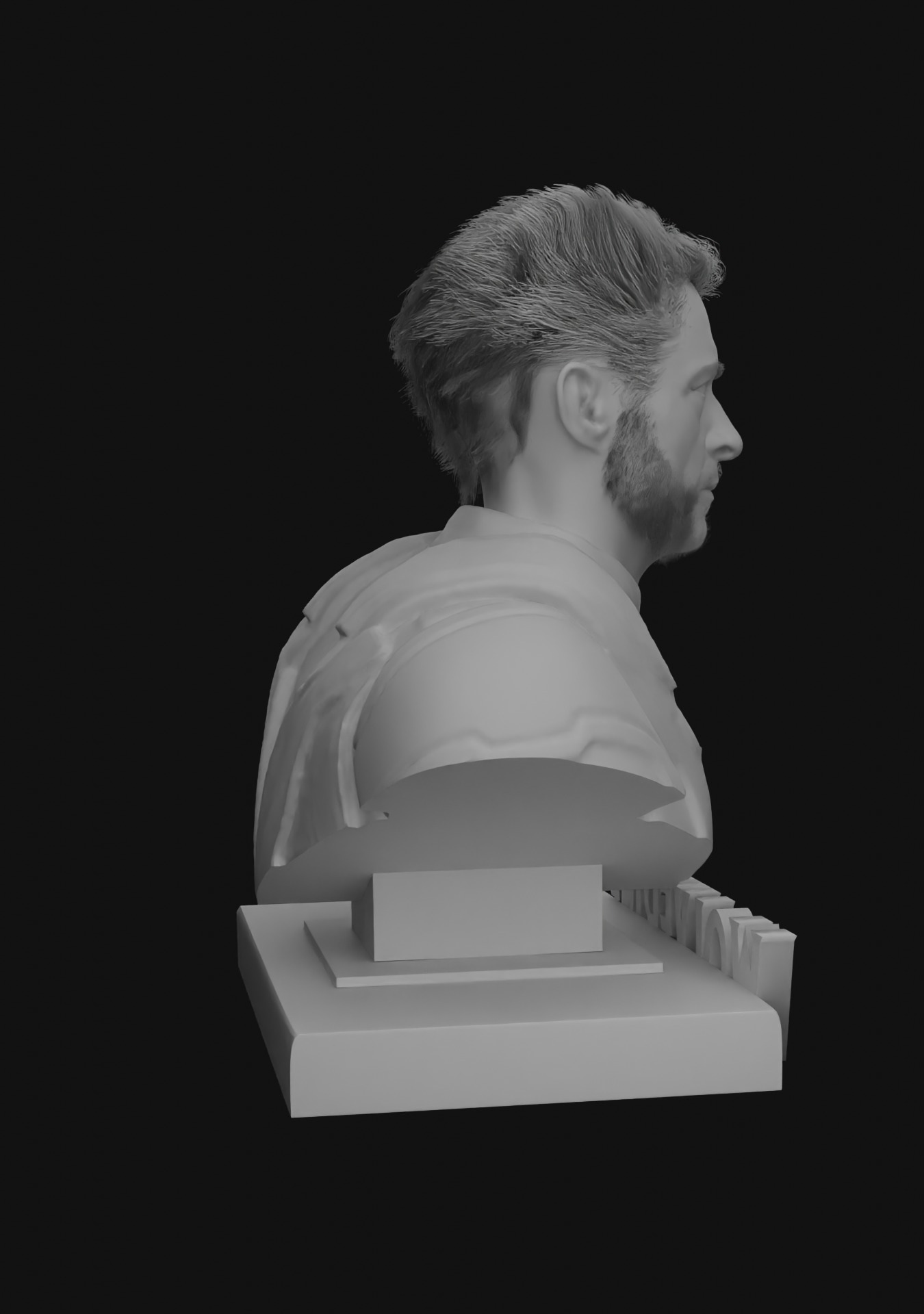 Wolverine - 3d Printable bust - Deadpool 3 - Hugh Jackman 3D print model_6