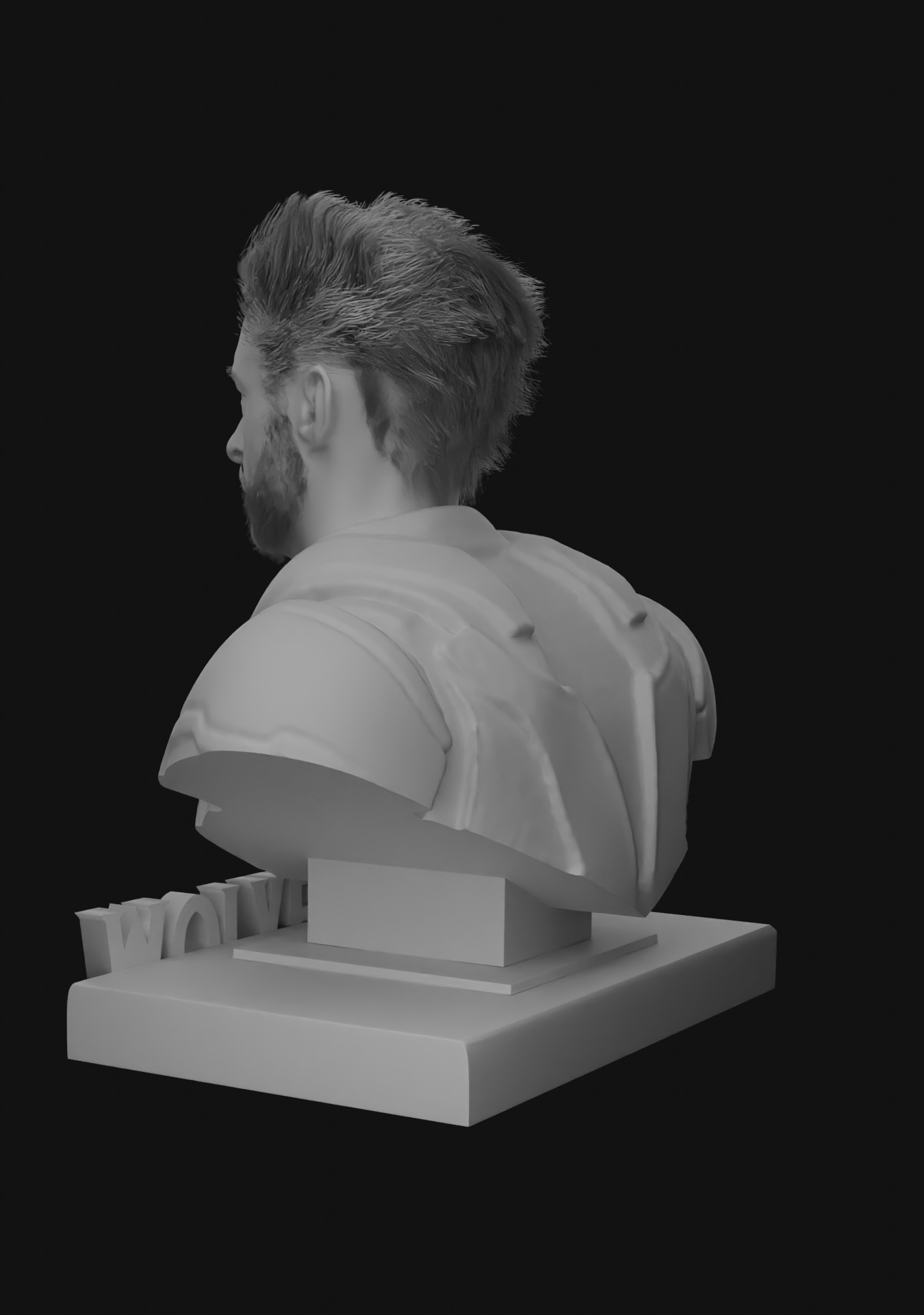 Wolverine - 3d Printable bust - Deadpool 3 - Hugh Jackman 3D print model_13