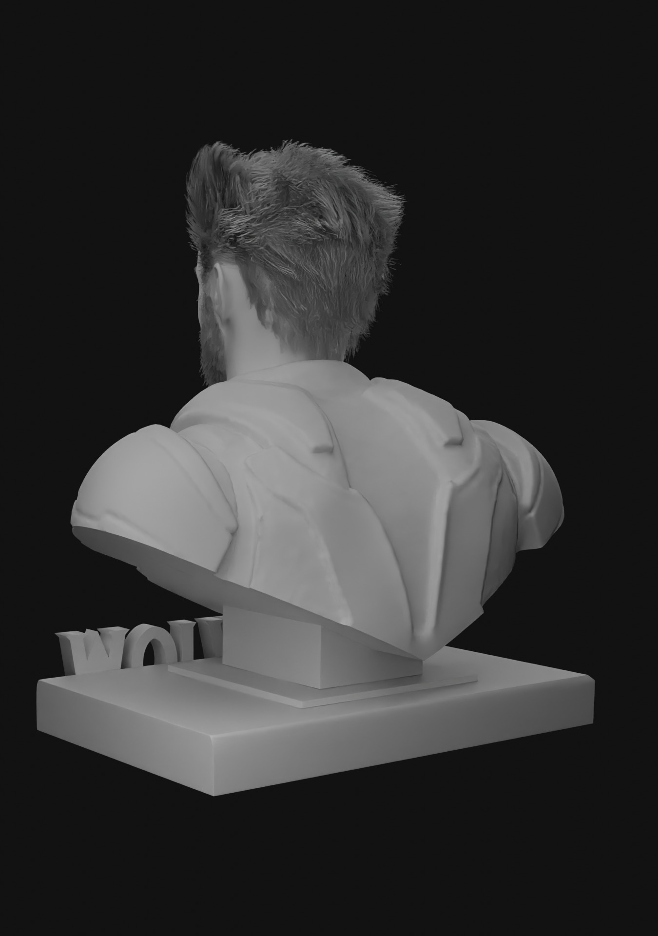 Wolverine - 3d Printable bust - Deadpool 3 - Hugh Jackman 3D print model_12